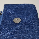 Chanel 19 Clutch With Chain Quilted Cowhide leather And Denim — thumbnail 11