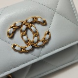 Chanel 19 Clutch With Chain Quilted Lambskin — thumbnail 10