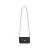 Chanel Pearl Strap CC Wallet on Chain Quilted Calfskin — thumbnail 1