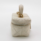 CHANEL Trendy CC Top Handle Vanity Case Quilted Cowhide leather — thumbnail 4