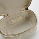 CHANEL Trendy CC Top Handle Vanity Case Quilted Cowhide leather — thumbnail 7