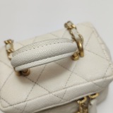 CHANEL Trendy CC Top Handle Vanity Case Quilted Cowhide leather — thumbnail 12