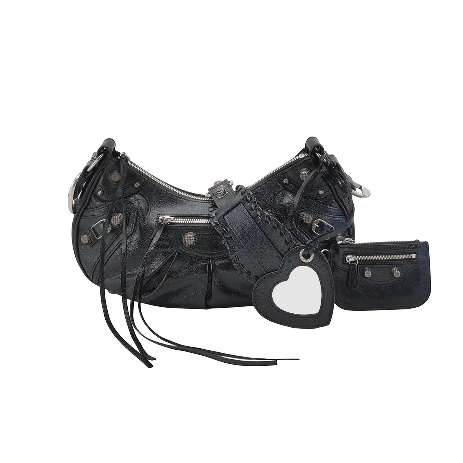 Balenciaga Le Cagole Giant Studs Shoulder Bag Leather Small — photo 1 of 25