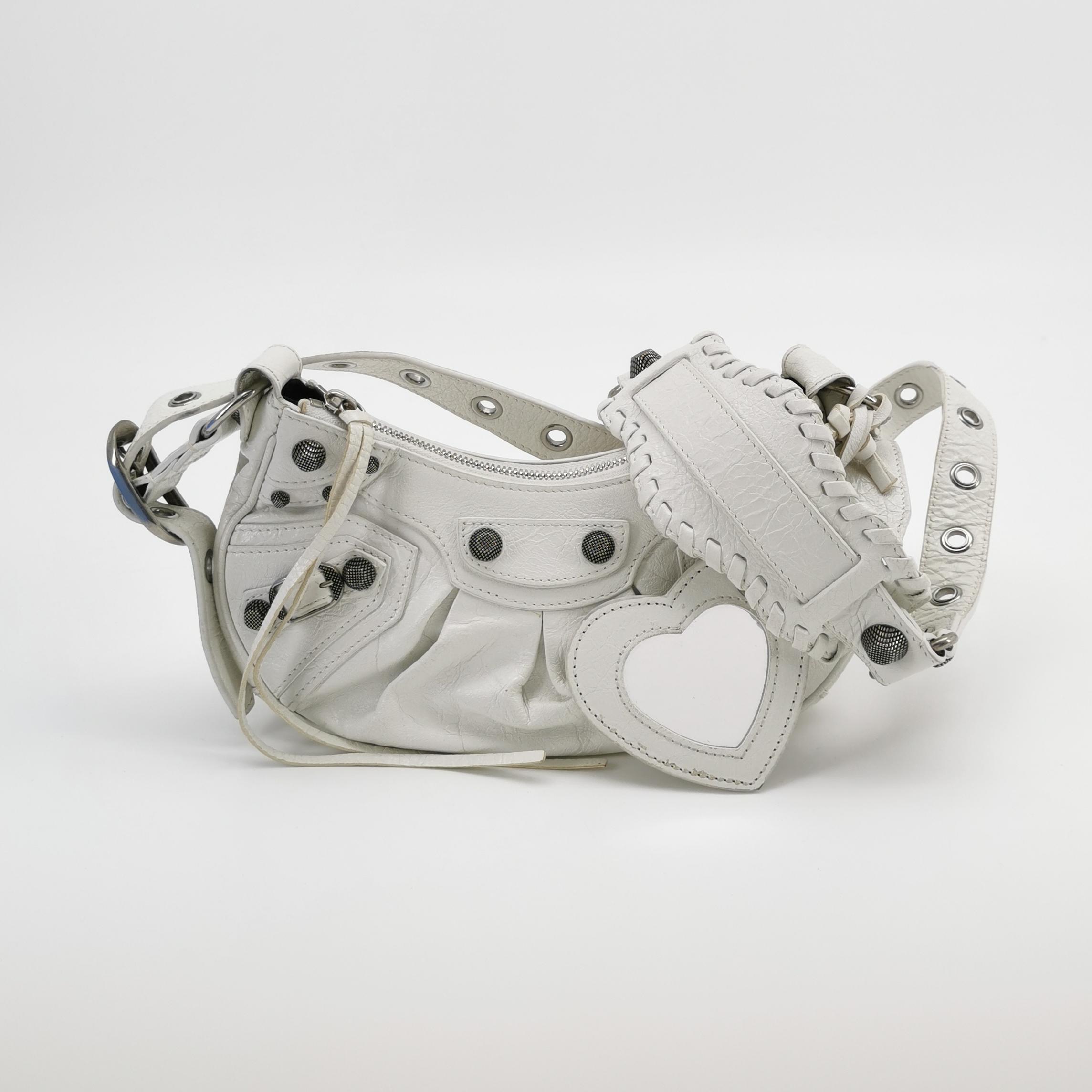 Balenciaga Le Cagole Giant Studs Shoulder Bag Leather XS — photo 7 of 23