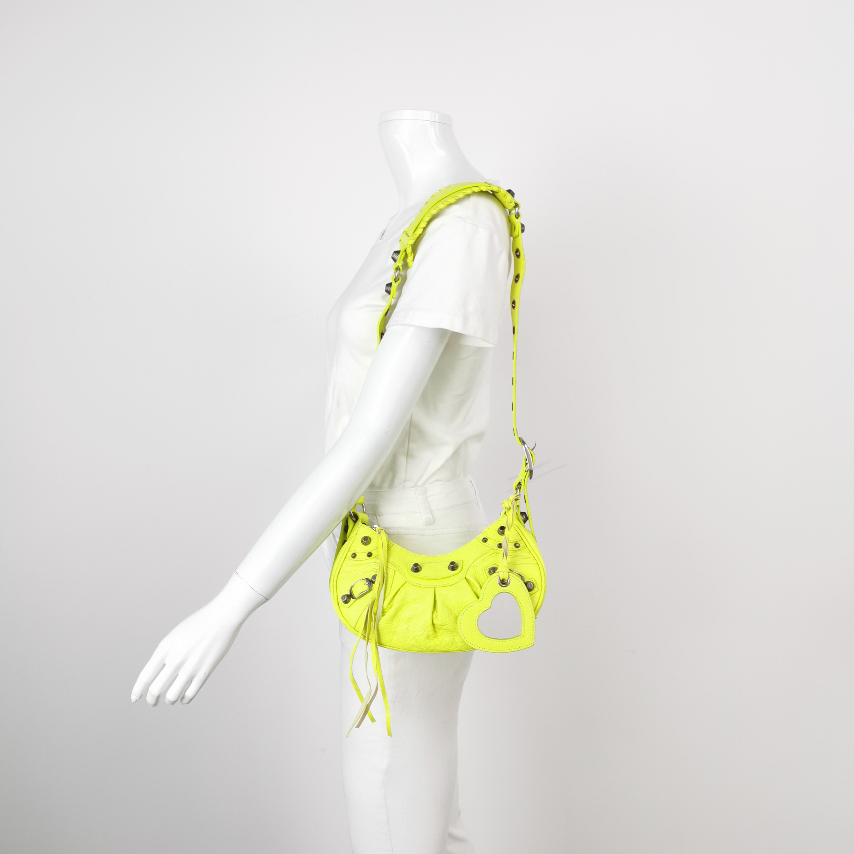 Balenciaga Le Cagole Giant Studs Shoulder Bag Leather XS — alternate view