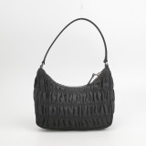 Prada Hobo Tessuto Gaufre with Saffiano Mini — thumbnail 3