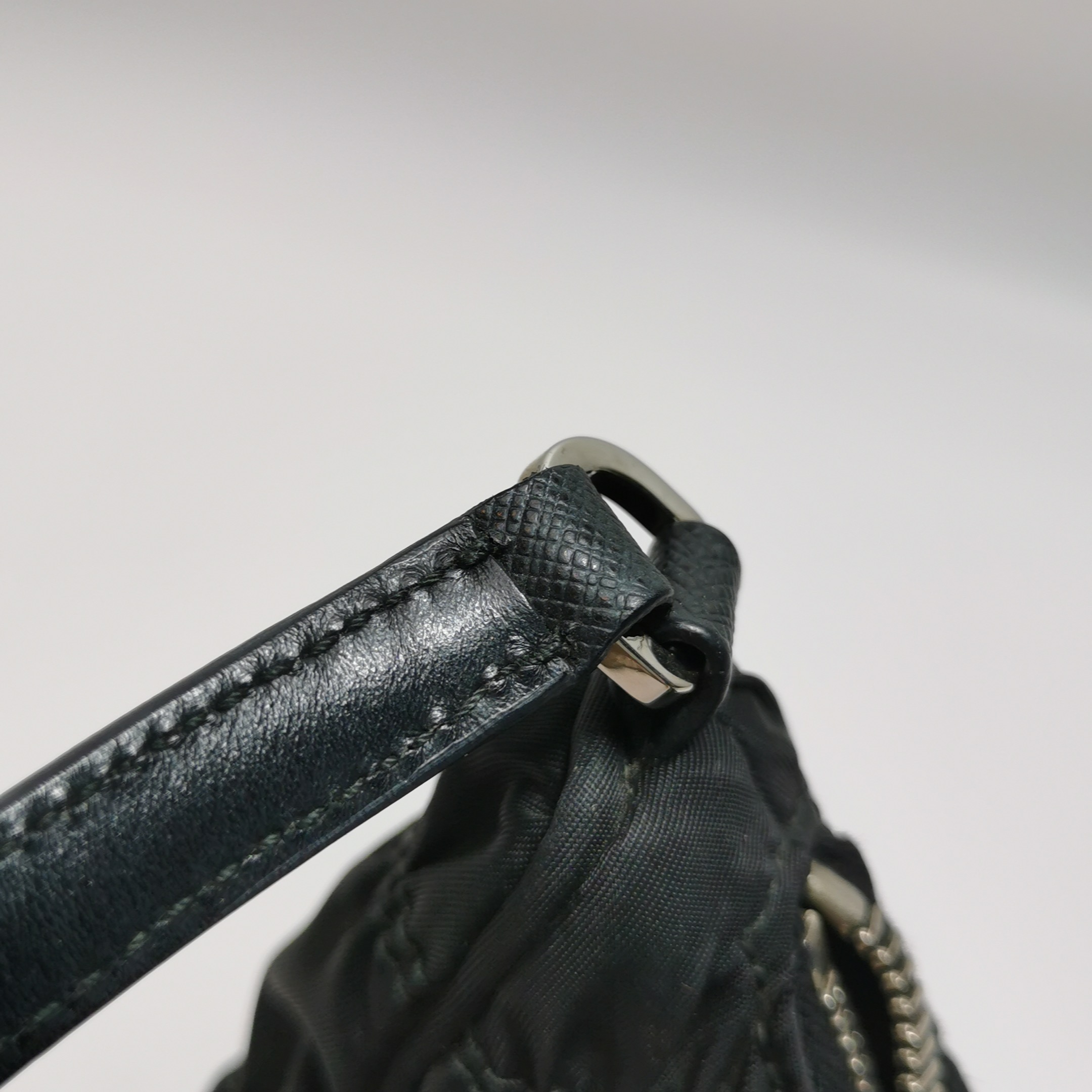 Prada Re-Edition Hobo Saffiano Leather Mini — photo 14 of 24