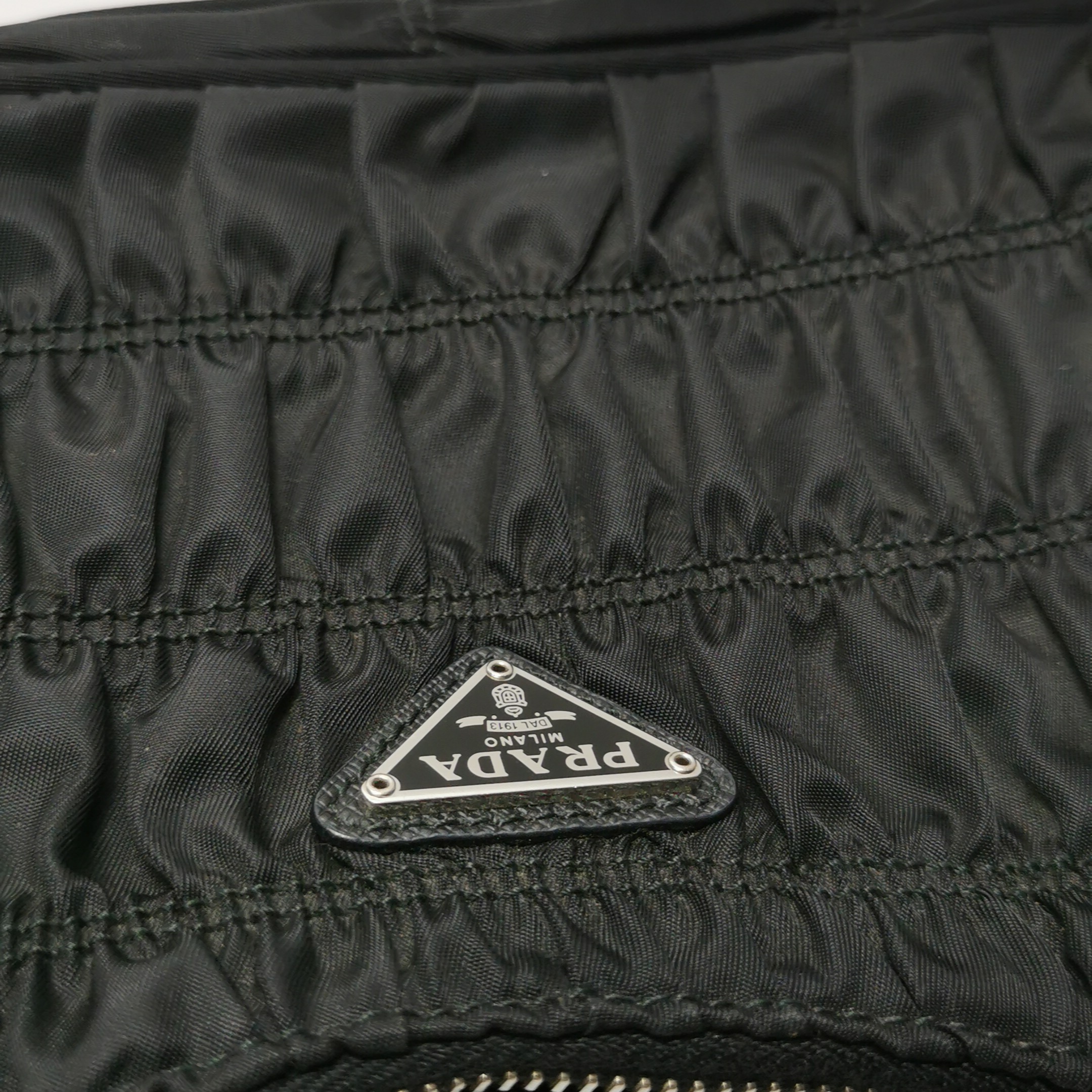 Prada Re-Edition Hobo Saffiano Leather Mini — photo 10 of 24