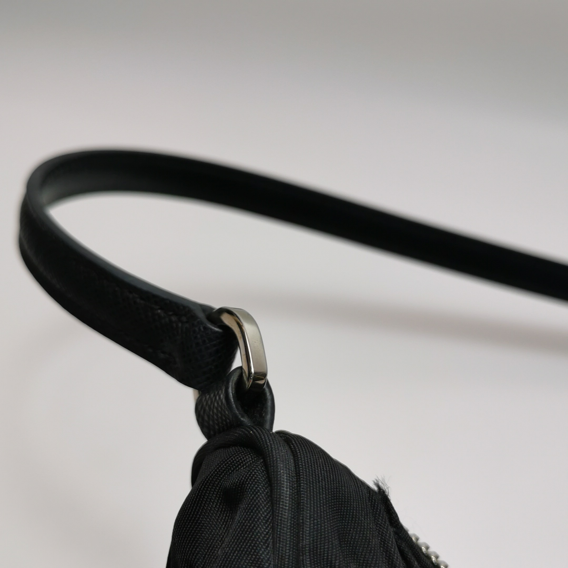 Prada Re-Edition Hobo Saffiano Leather Mini — photo 21 of 24