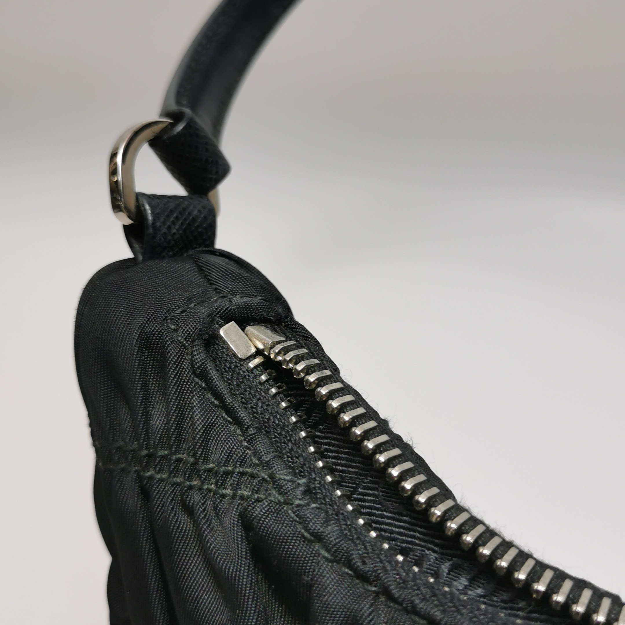 Prada Re-Edition Hobo Saffiano Leather Mini — photo 19 of 24