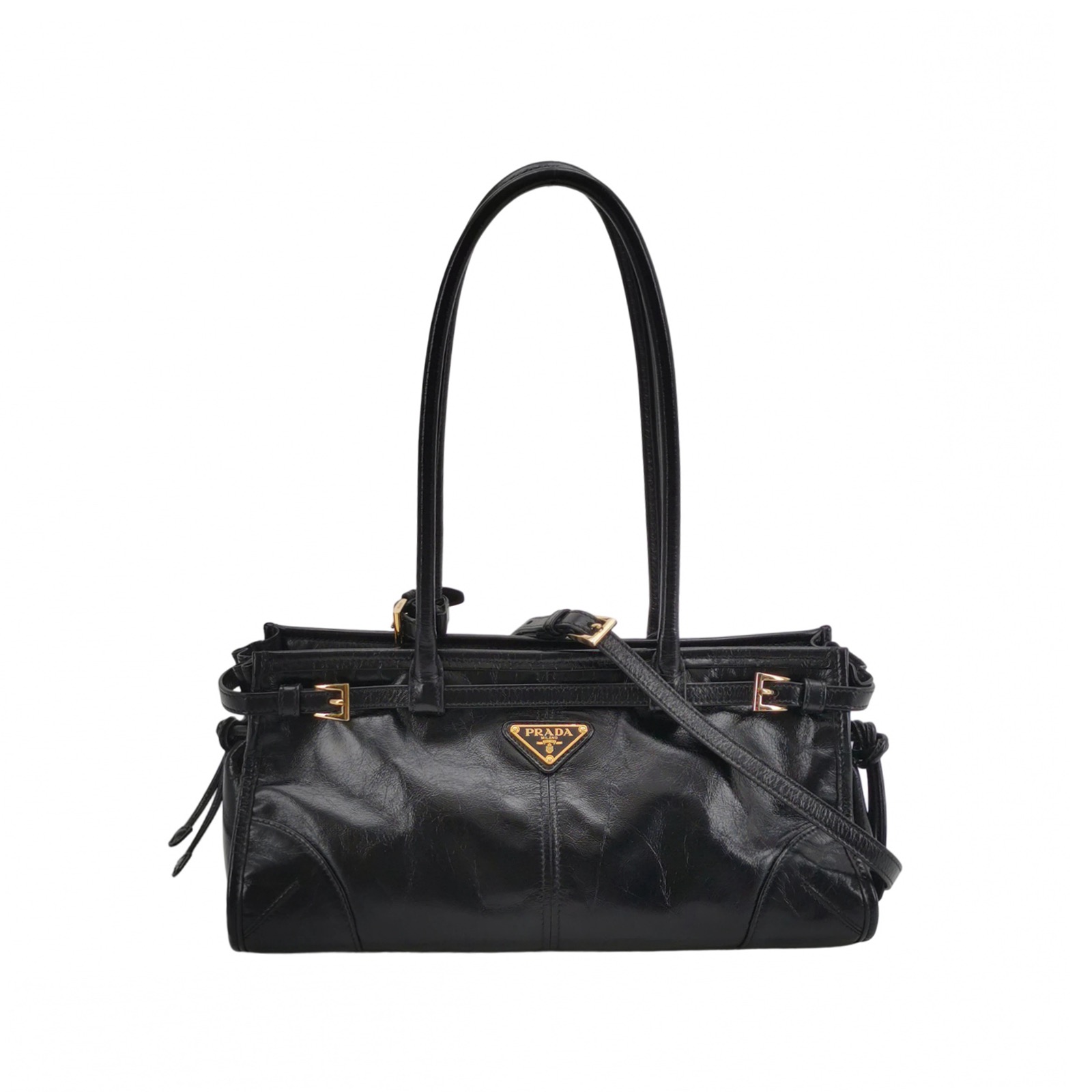 Prada Bonnie Handbag Vitello Shine Medium — photo 1 of 18
