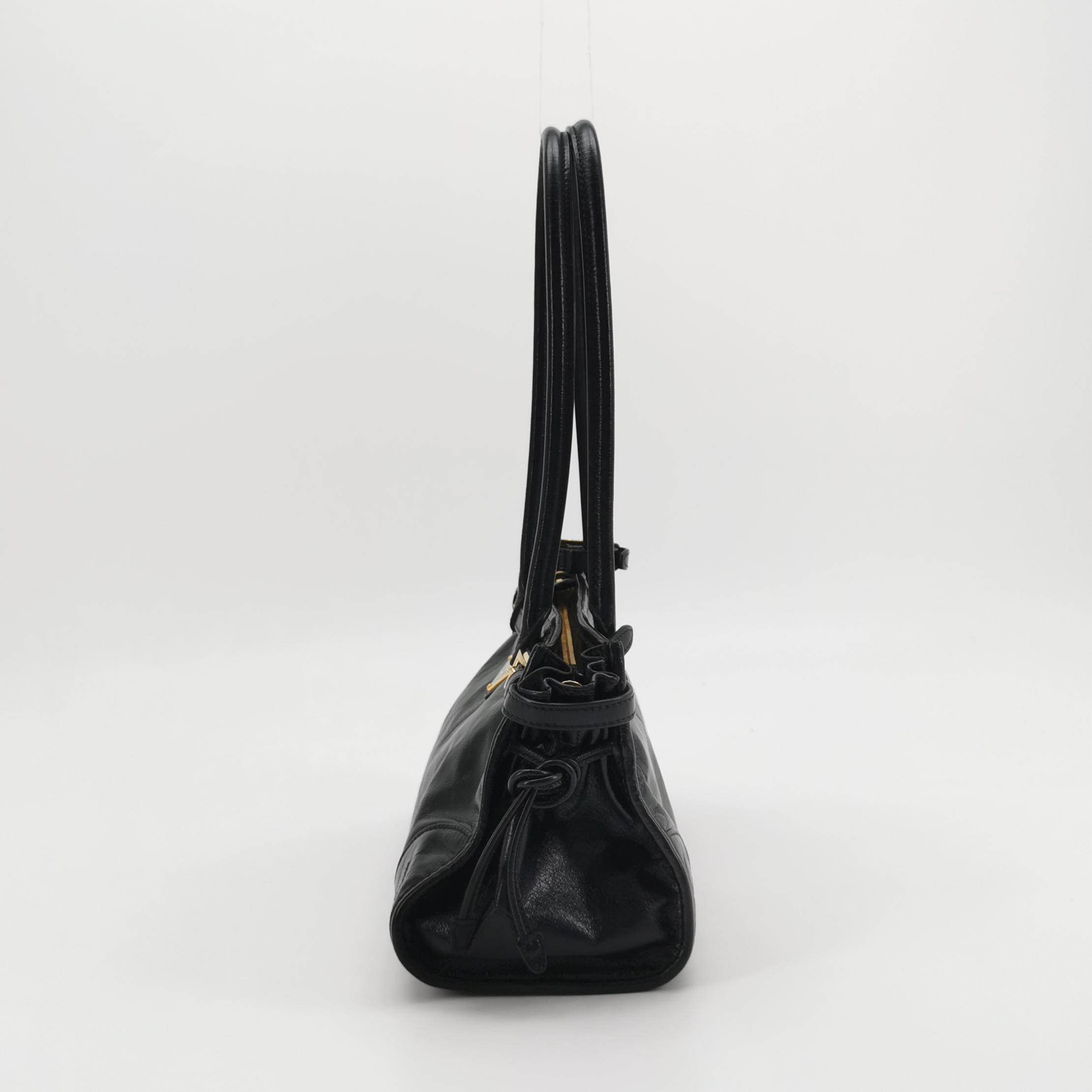Prada Bonnie Handbag Vitello Shine Medium — photo 3 of 18