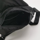 Prada Double Buckle Flap Messenger Bag Cowhide leather And Re-Nylon — thumbnail 7