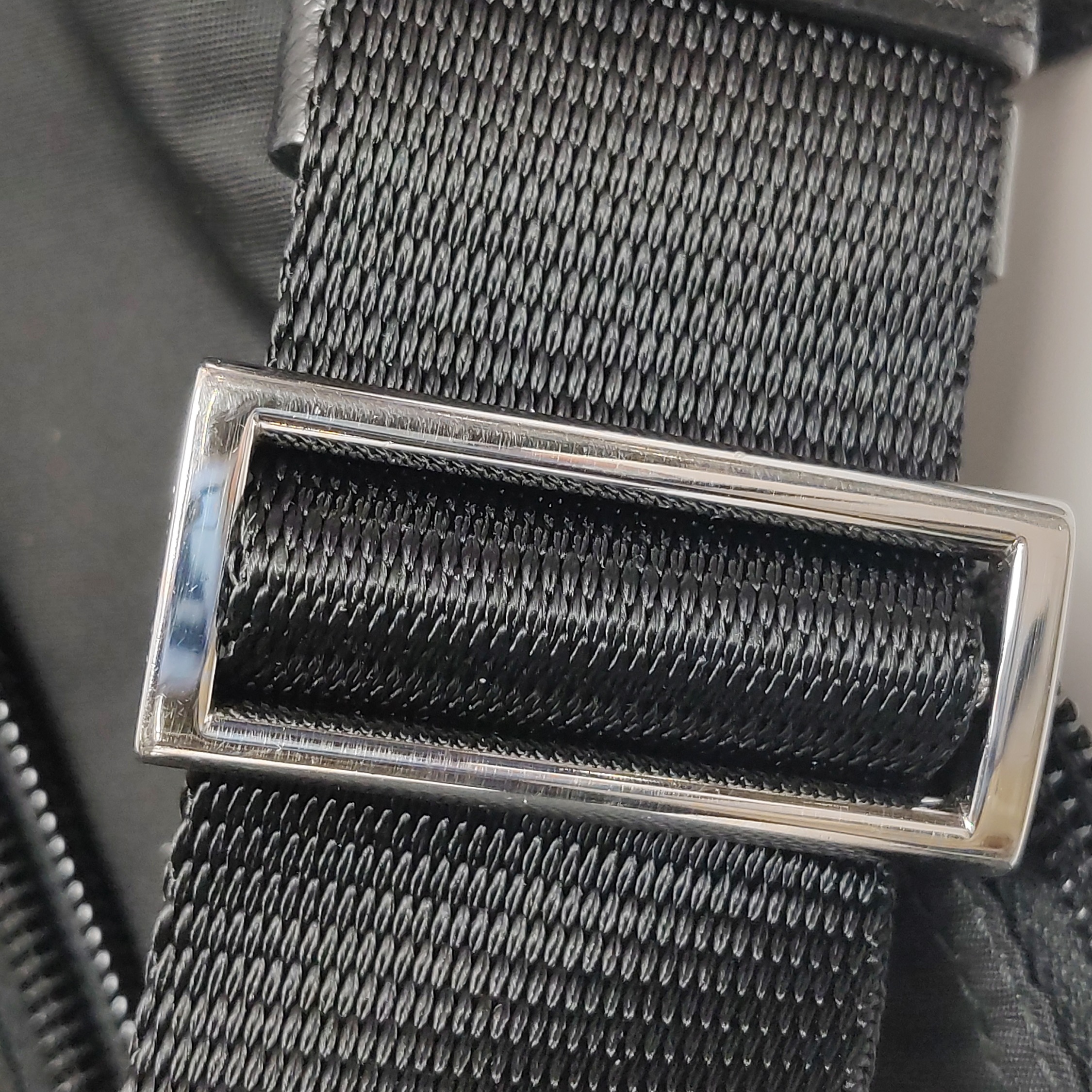Prada Double Buckle Flap Messenger Bag Cowhide leather And Re-Nylon — photo 18 of 21