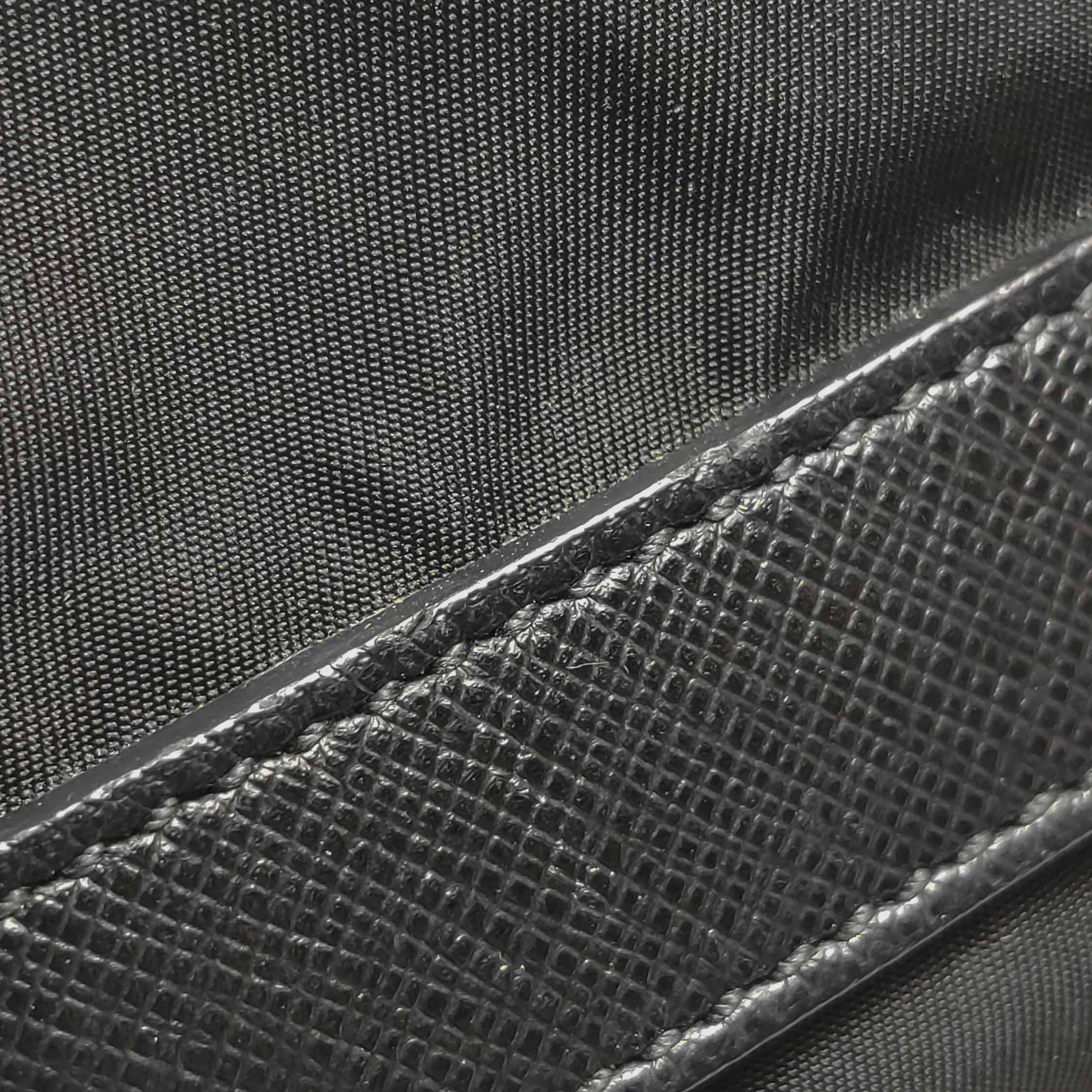 Prada Double Buckle Flap Messenger Bag Cowhide leather And Re-Nylon — photo 11 of 21