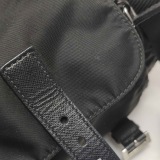 Prada Double Buckle Flap Messenger Bag Cowhide leather And Re-Nylon — thumbnail 16