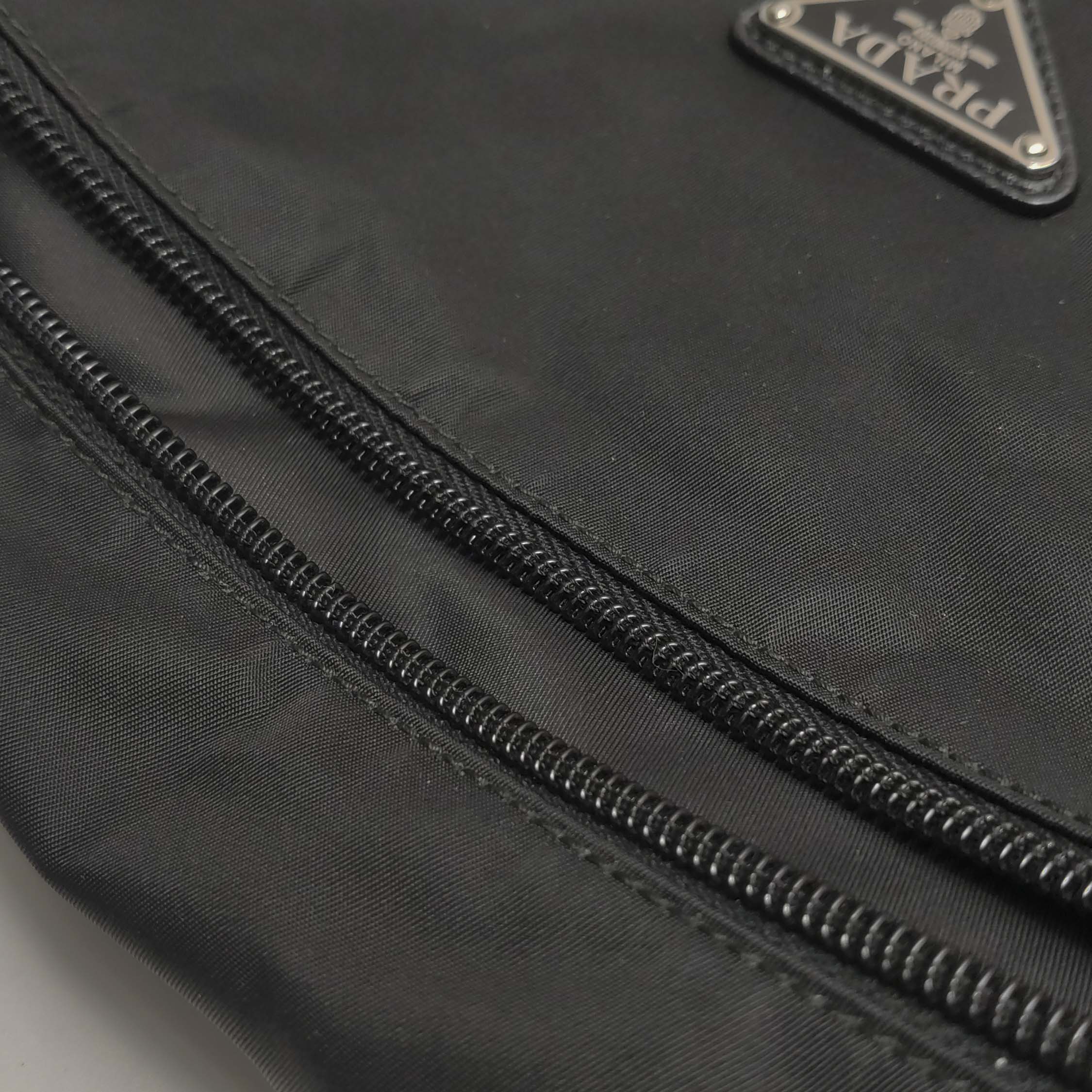 Prada Double Buckle Flap Messenger Bag Cowhide leather And Re-Nylon — photo 10 of 21