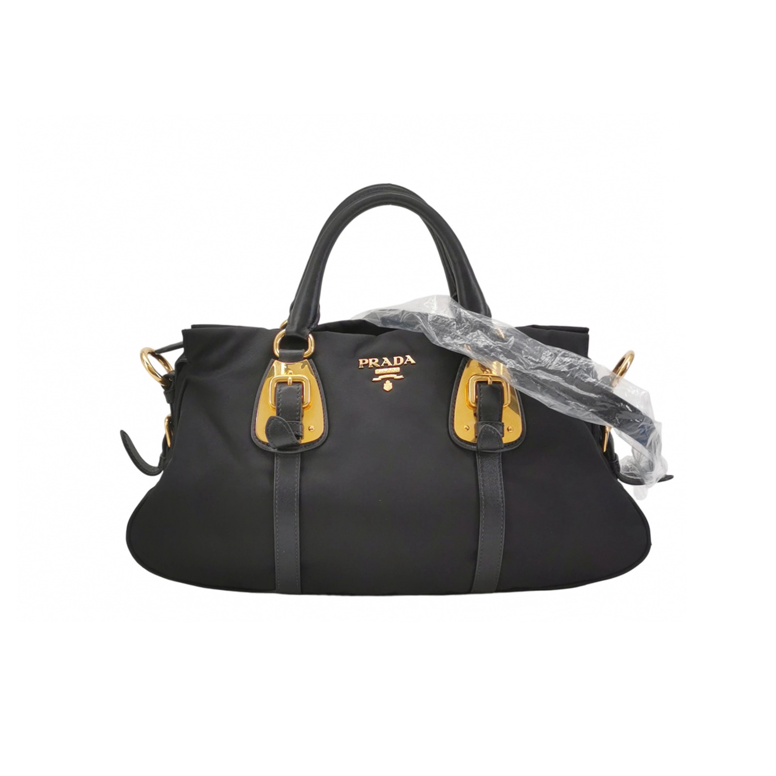 PRADA Shoulder Bag Cowhide leather And Tessuto — photo 1 of 24