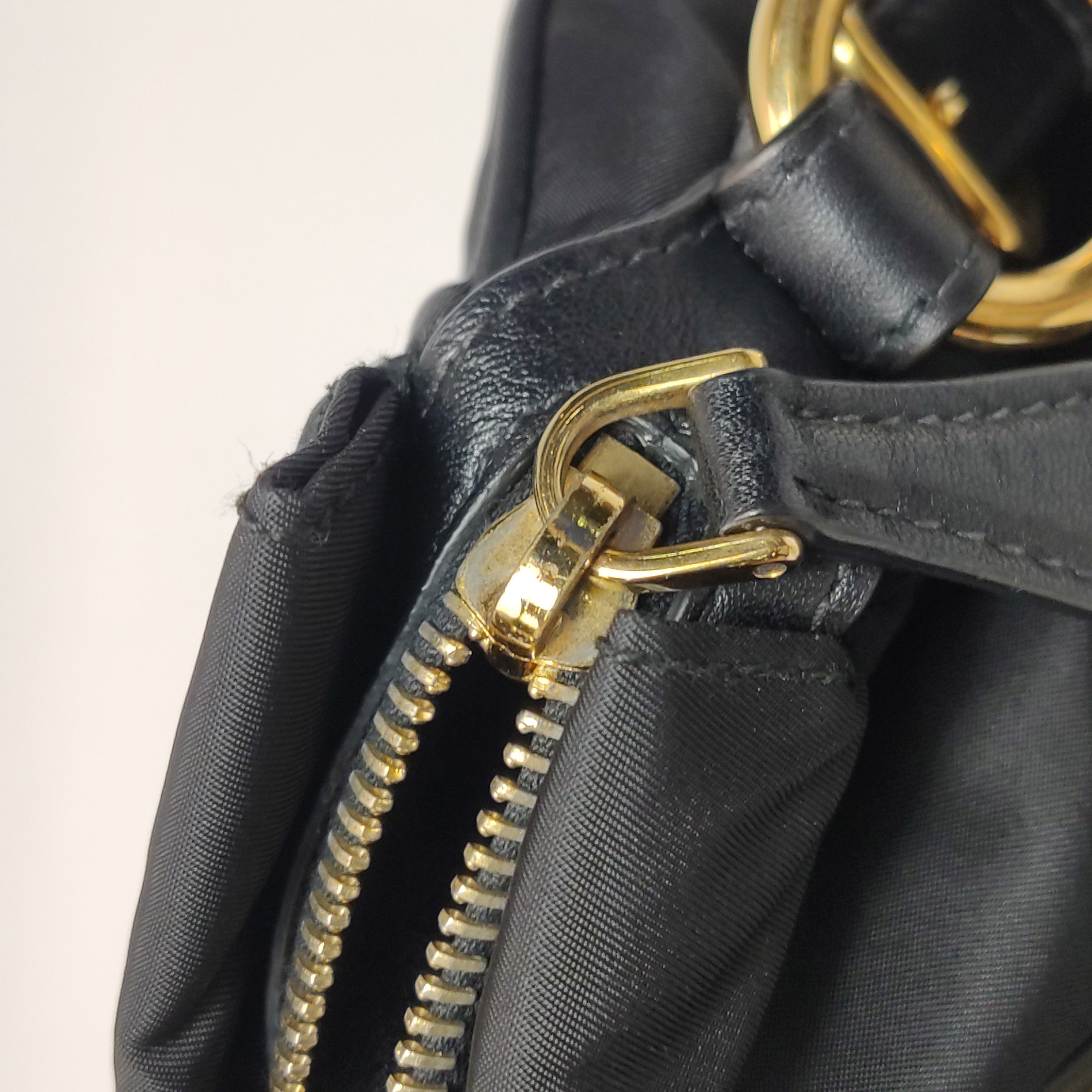 PRADA Shoulder Bag Cowhide leather And Tessuto — photo 13 of 24