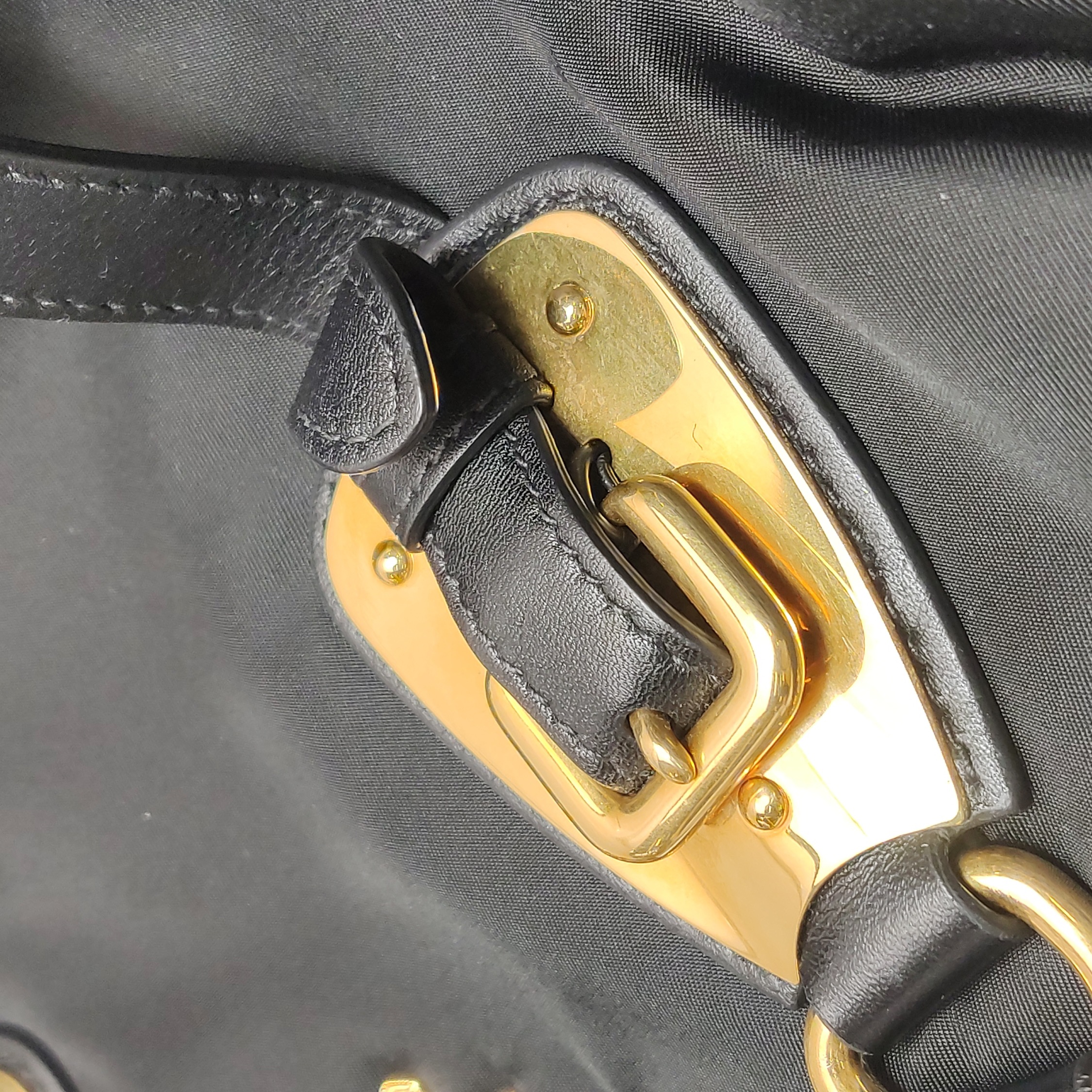 PRADA Shoulder Bag Cowhide leather And Tessuto — photo 11 of 24