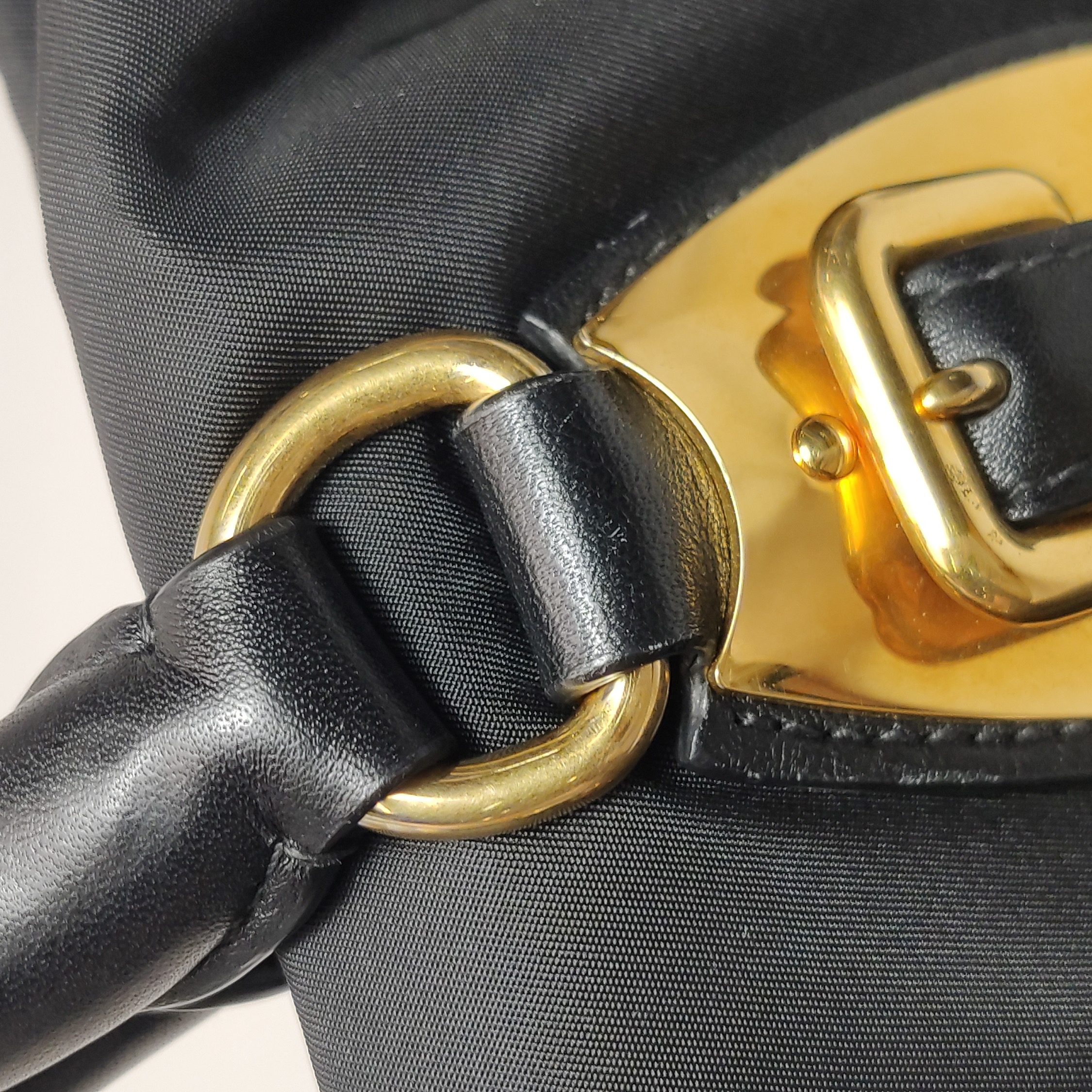 PRADA Shoulder Bag Cowhide leather And Tessuto — photo 21 of 24