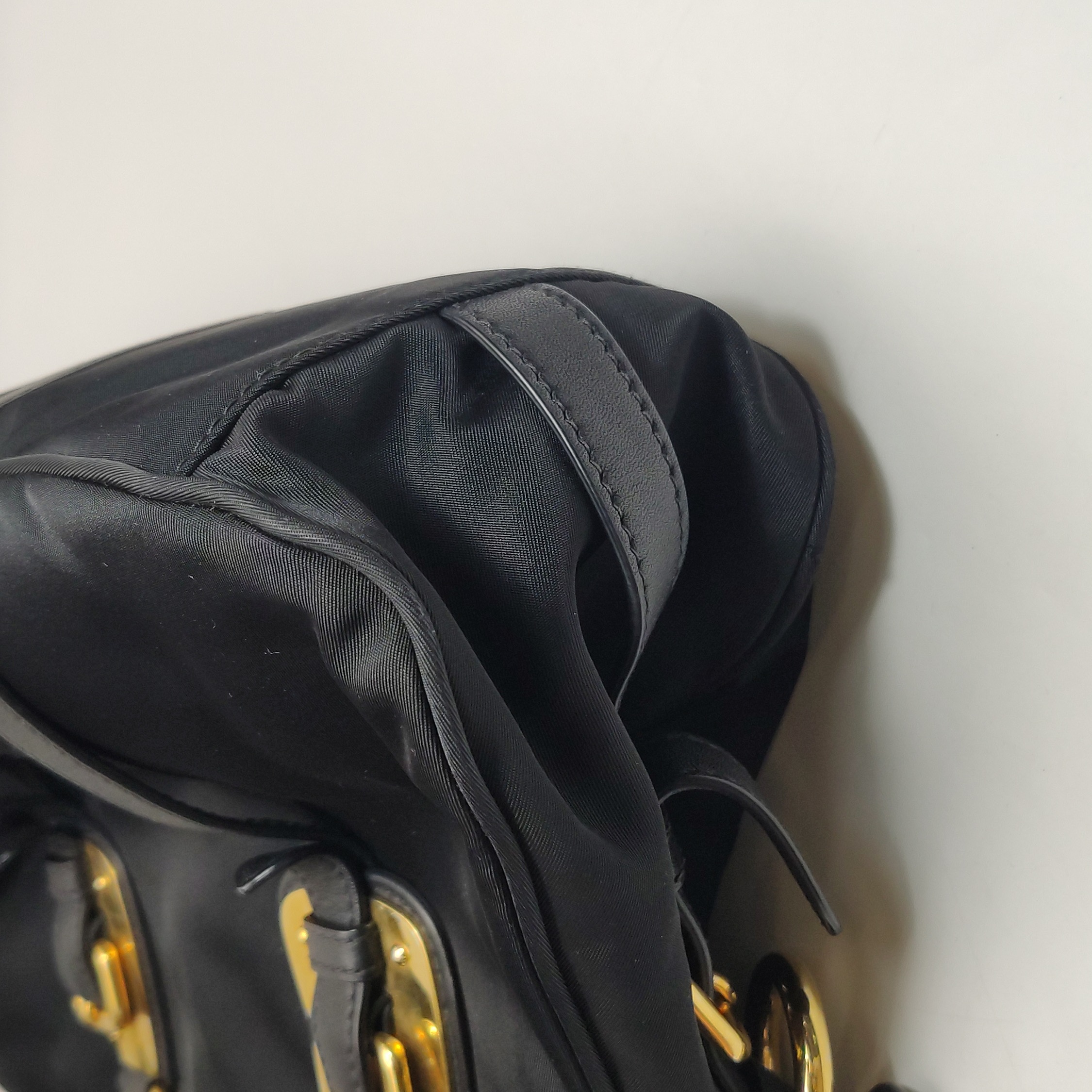 PRADA Shoulder Bag Cowhide leather And Tessuto — photo 16 of 24