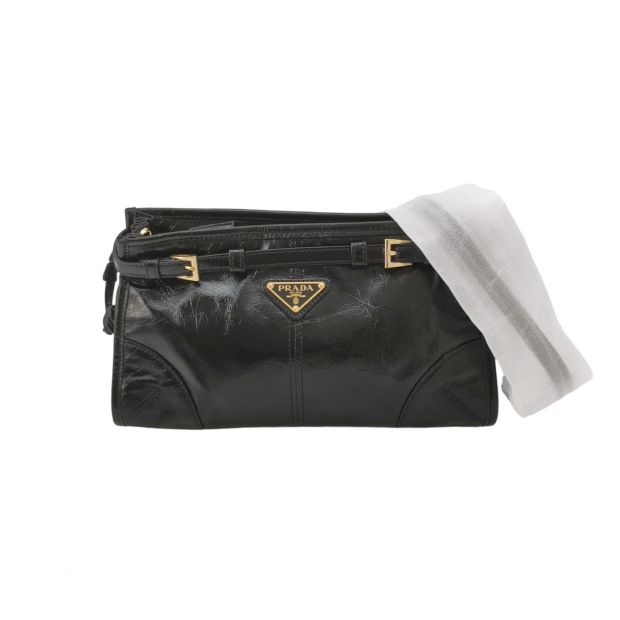 Prada Bonnie Handbag Cowhide leather Small — pre-owned, Vierlot