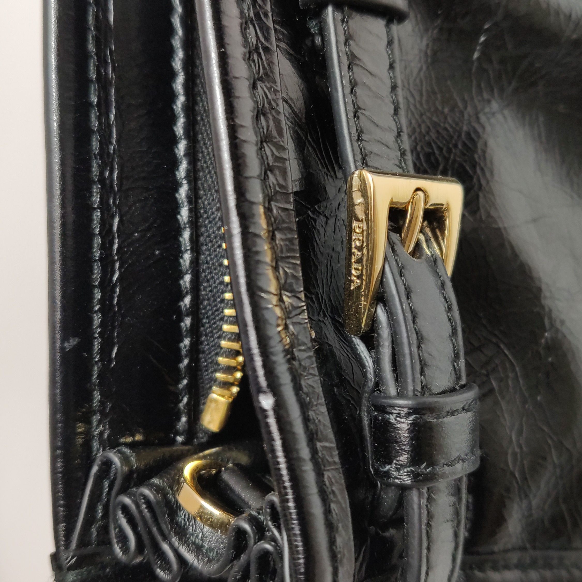 Prada Bonnie Handbag Cowhide leather Small — photo 12 of 17