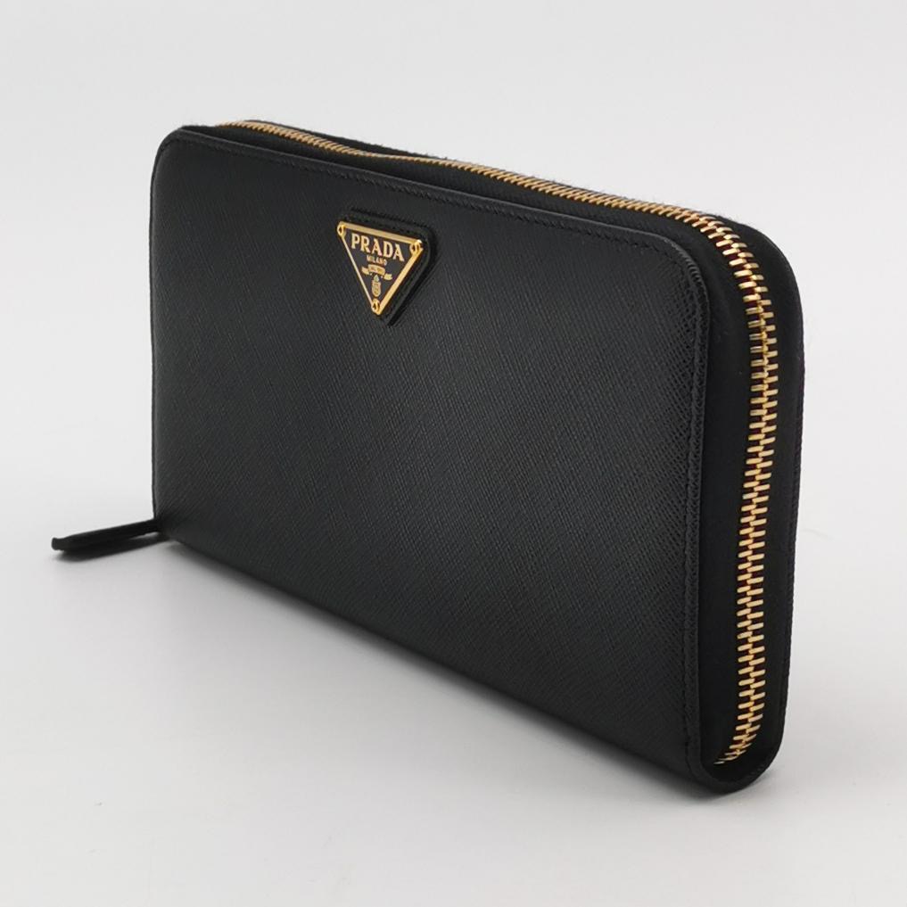 Prada Zip Around Wallet Saffiano Leather Long — photo 3 of 13