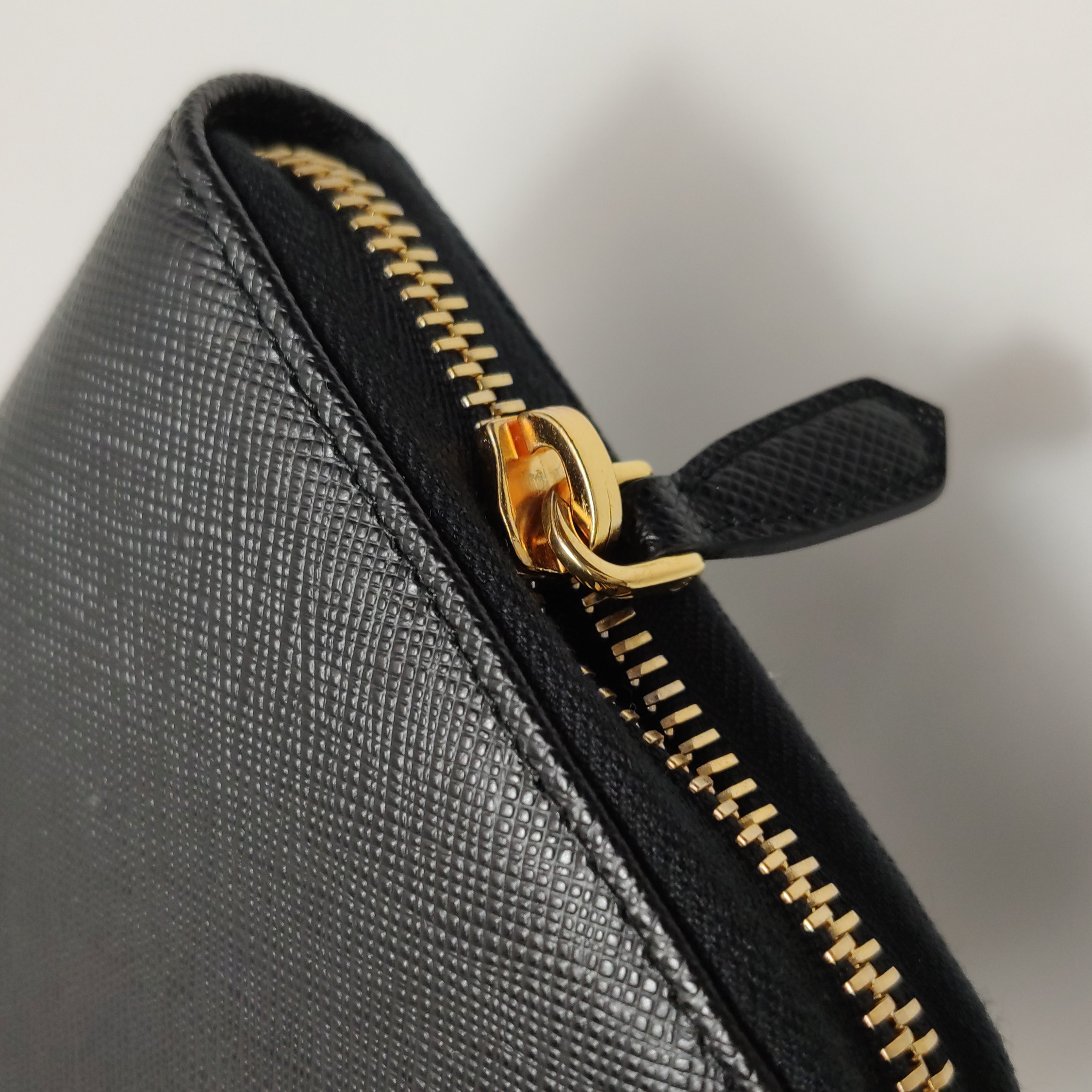 Prada Zip Around Wallet Saffiano Leather Long — photo 10 of 13