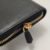Prada Zip Around Wallet Saffiano Leather Long — thumbnail 10