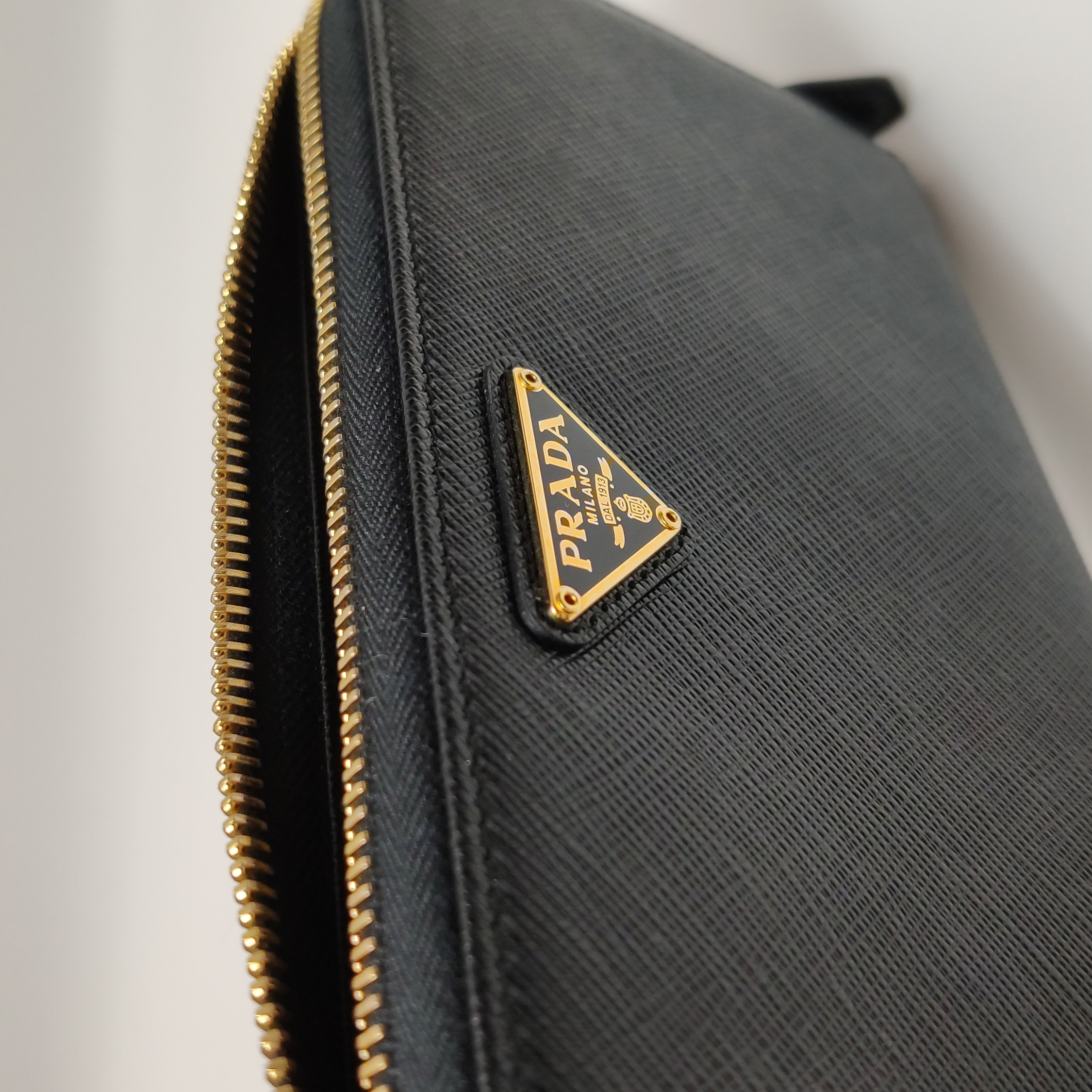 Prada Zip Around Wallet Saffiano Leather Long — photo 8 of 13