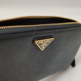 Prada Zip Around Wallet Saffiano Leather Long — thumbnail 8