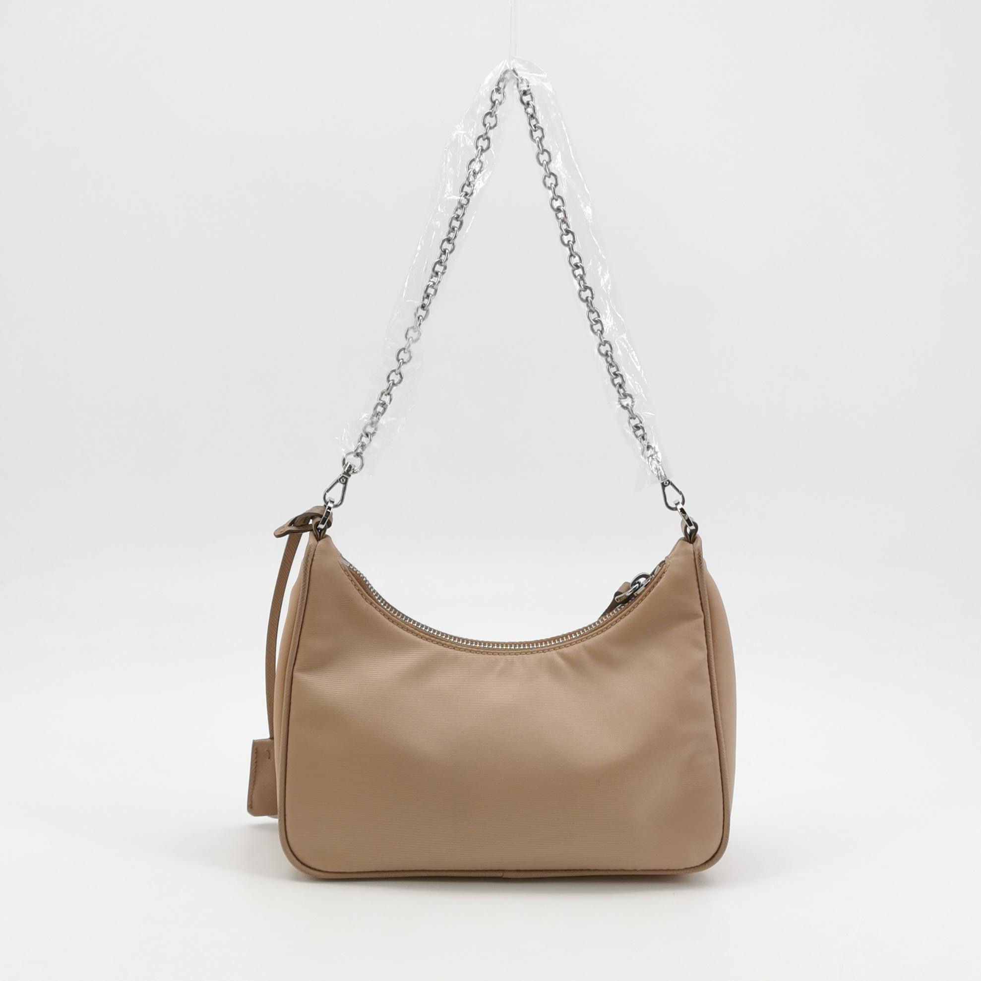 PRADA Re-Edition 2005 Hobo Tessuto with Saffiano Leather Mini — photo 5 of 22