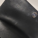 Prada Triangle Logo Chain Flap Bag Brushed Leather Small — thumbnail 10