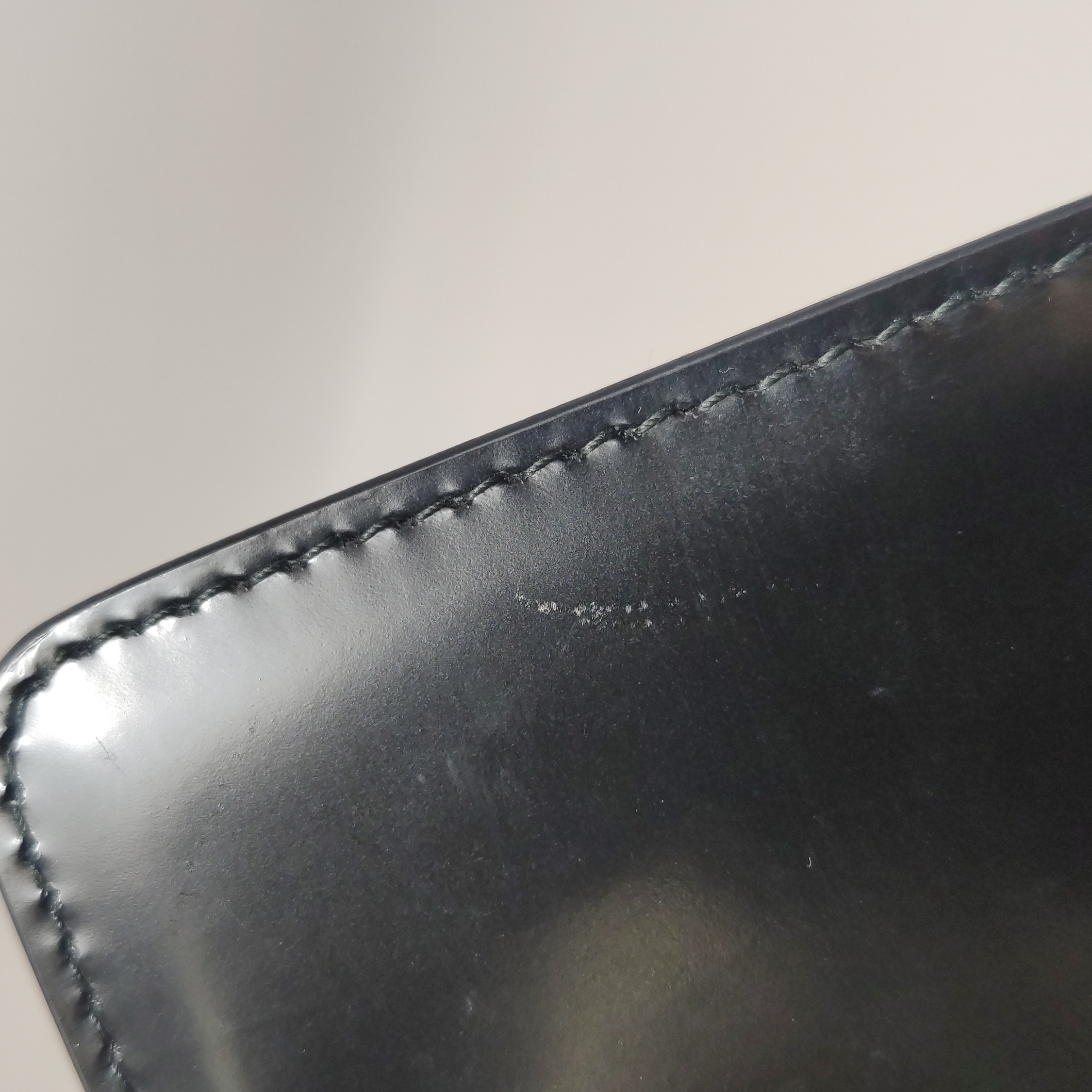 Prada Triangle Logo Chain Flap Bag Brushed Leather Small — photo 23 of 25