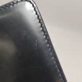Prada Triangle Logo Chain Flap Bag Brushed Leather Small — thumbnail 23