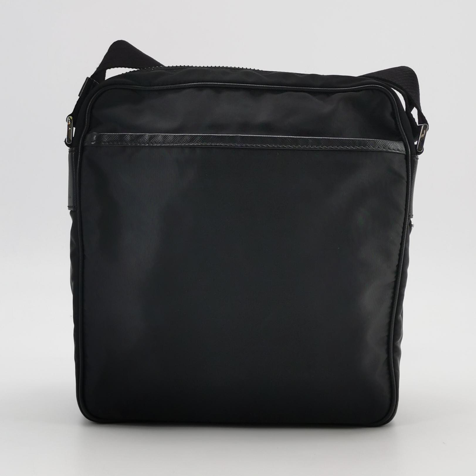 Prada Buckle Messenger Bag Tessuto — photo 5 of 26