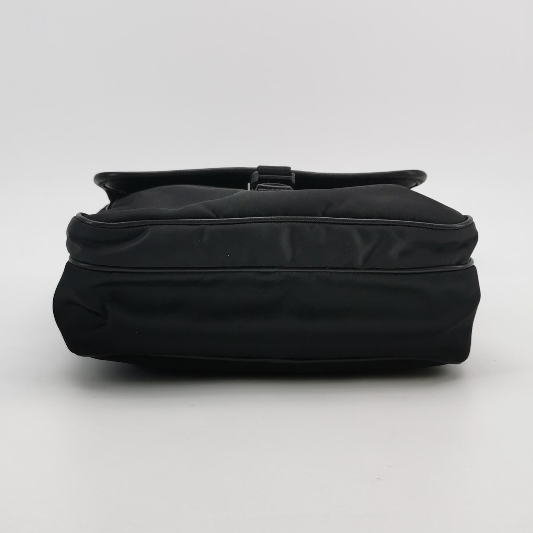 Prada Buckle Messenger Bag Tessuto — photo 6 of 26