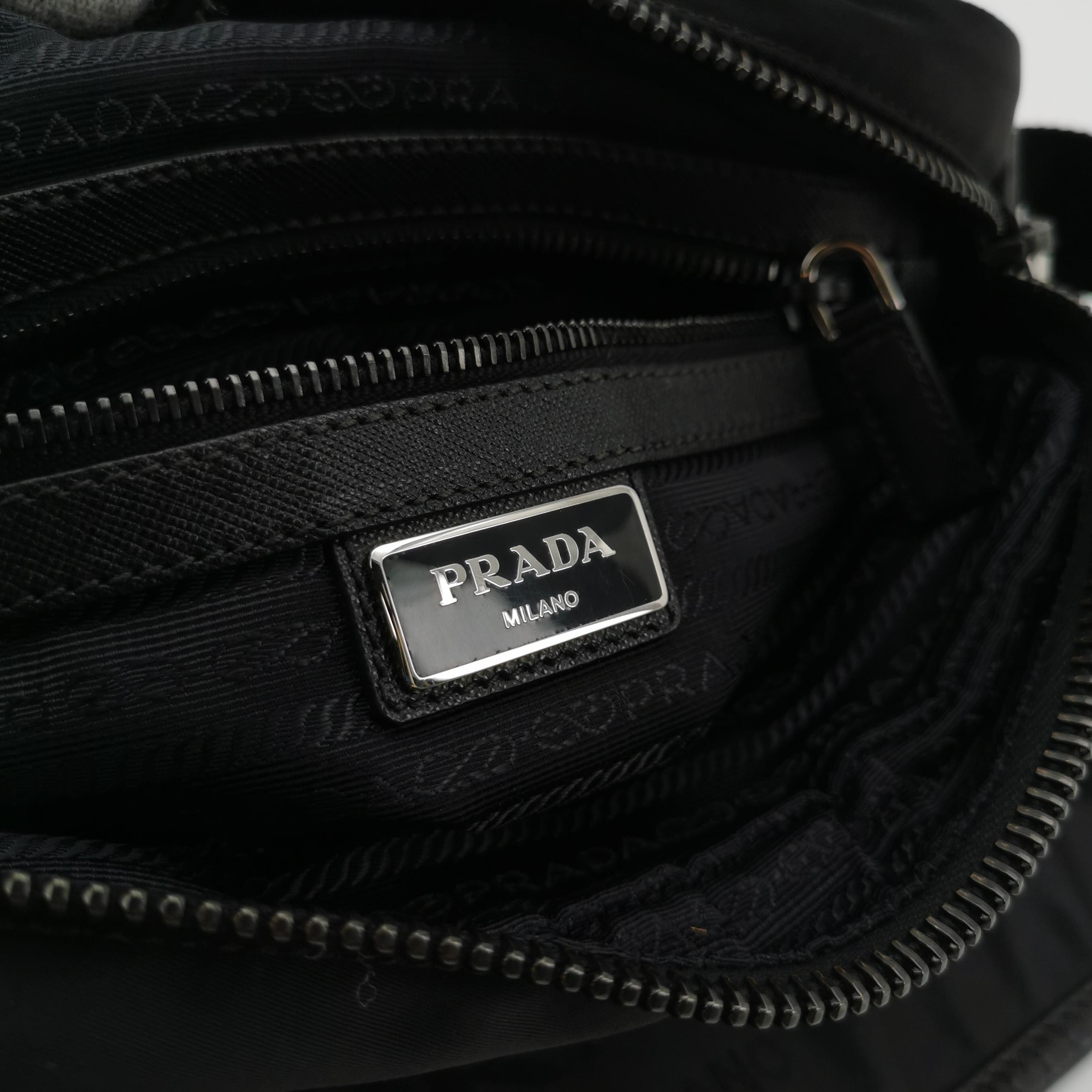 Prada Buckle Messenger Bag Tessuto — photo 8 of 26