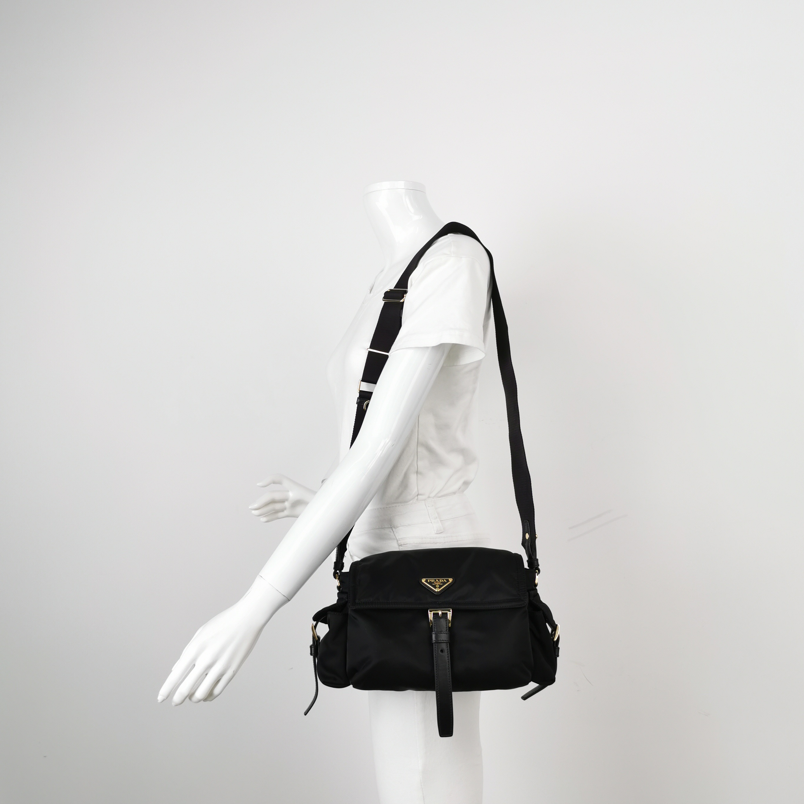 Prada Explore Shoulder Bag Re-Nylon Medium — alternate view