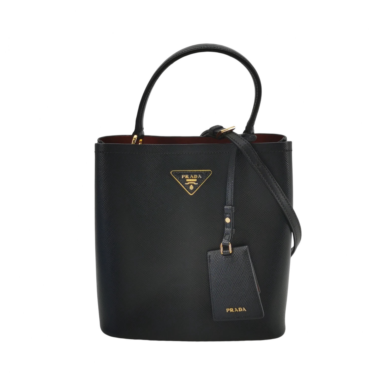 Prada Panier Bucket Bag Saffiano Leather Medium — photo 1 of 28