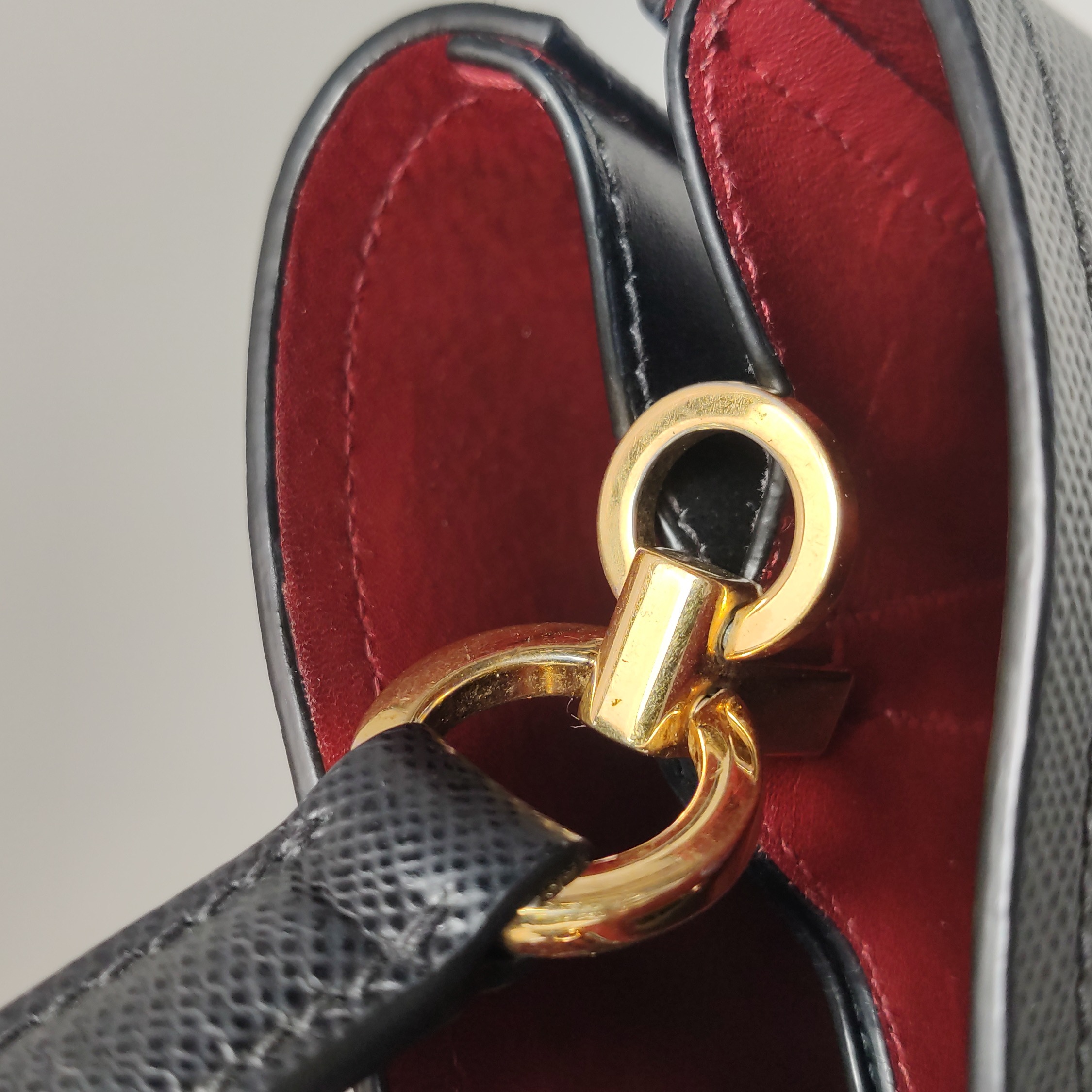 Prada Panier Bucket Bag Saffiano Leather Medium — photo 12 of 28