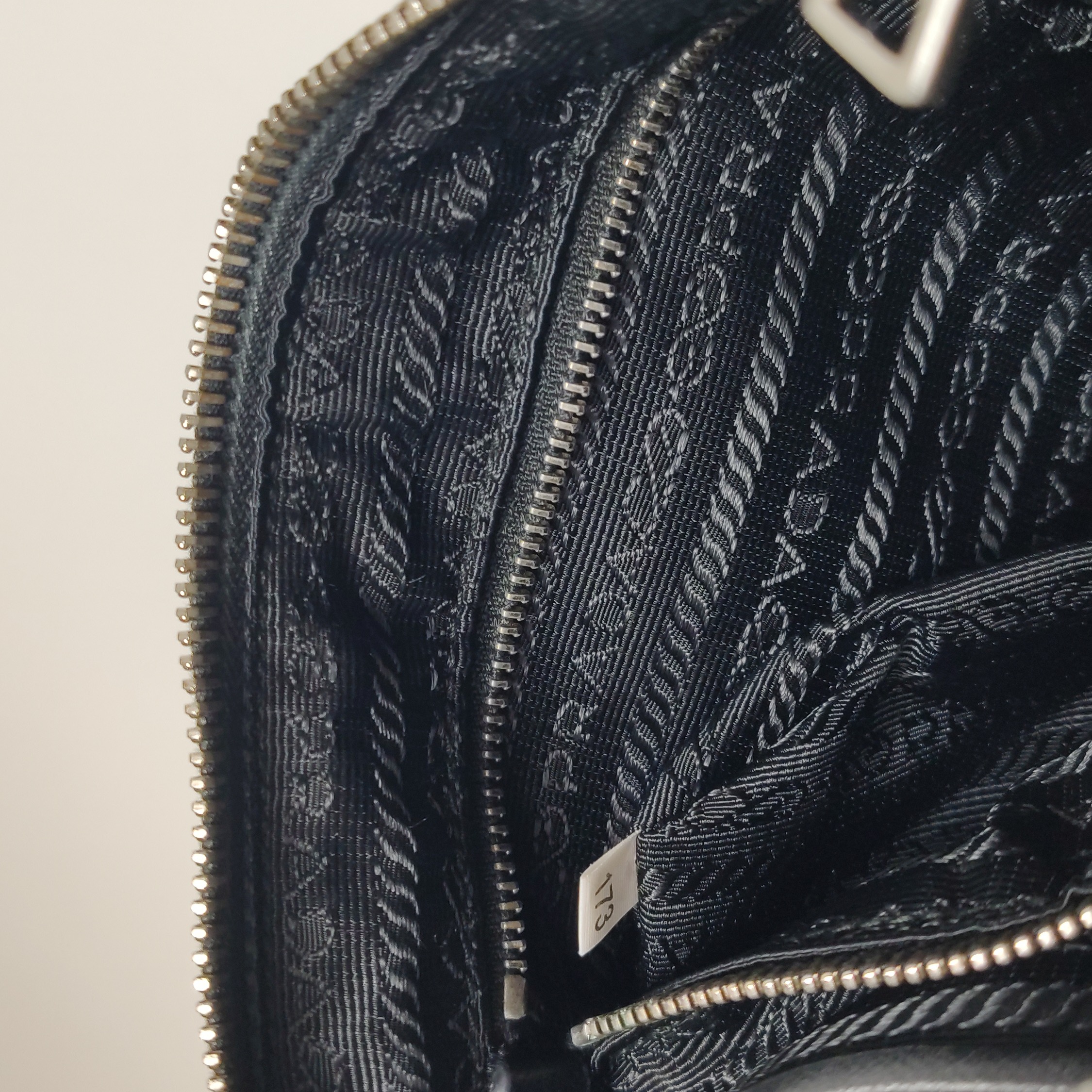 Prada Chain Zip Shoulder Bag Quilted Tessuto Small — photo 8 of 20