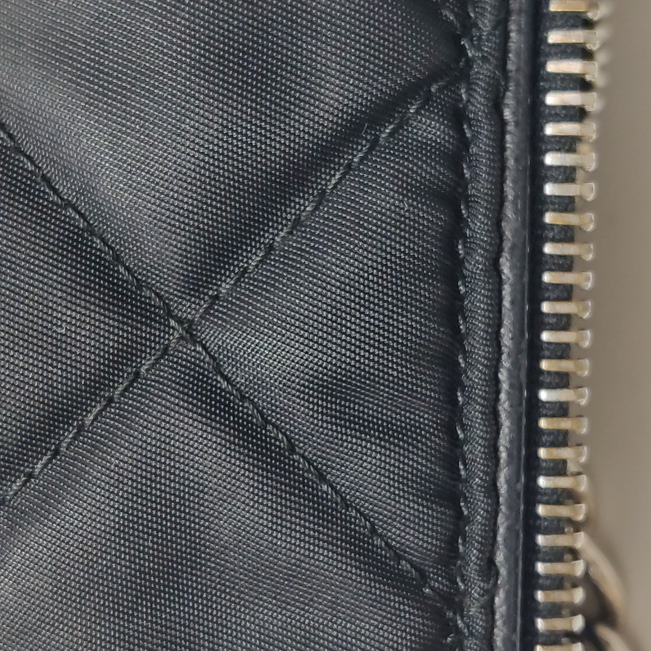 Prada Chain Zip Shoulder Bag Quilted Tessuto Small — photo 12 of 20