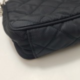 Prada Chain Zip Shoulder Bag Quilted Tessuto Small — thumbnail 13