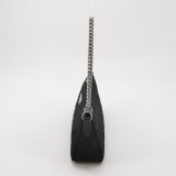 Prada Chain Zip Shoulder Bag Quilted Tessuto Small — thumbnail 4