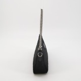 Prada Chain Zip Shoulder Bag Quilted Tessuto Small — thumbnail 5