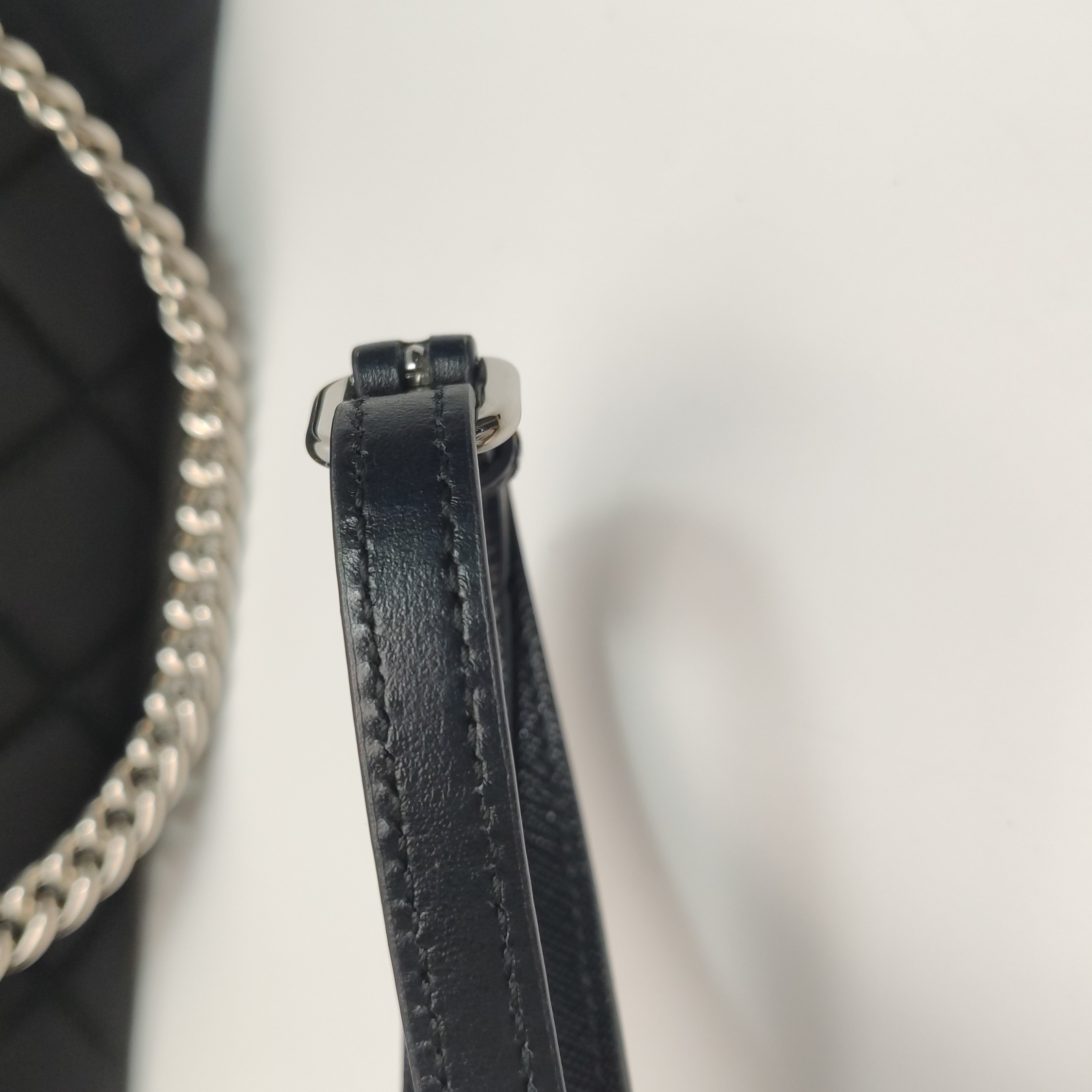 Prada Chain Zip Shoulder Bag Quilted Tessuto Small — photo 15 of 15