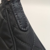 Prada Chain Zip Shoulder Bag Quilted Tessuto Small — thumbnail 10